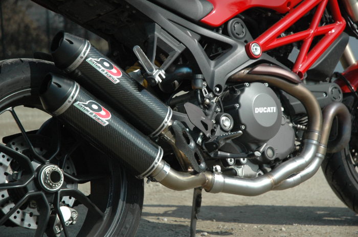 Ducati Monster 1100 EVO, twin “Slip-On” set - Image 3