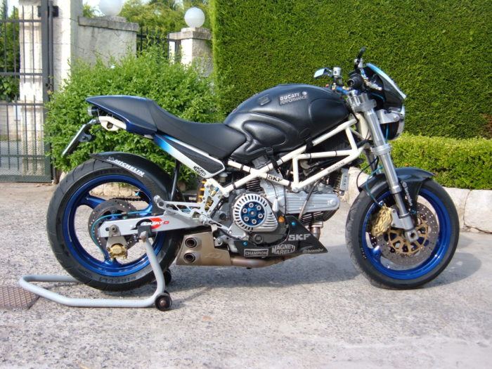 DUCATI MONSTER 600-620-750-800-900-1000 EX-BOX Omologato e3 - immagine 3
