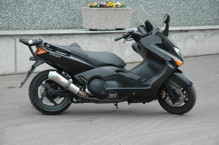 Yamaha T-MAX 500 2000-2007 - Impianto Completo 2 in 1, in Acciaio Inox