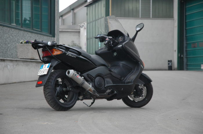 Yamaha T-MAX 500 2000-2007 - Impianto Completo 2 in 1, in Acciaio Inox - immagine 2