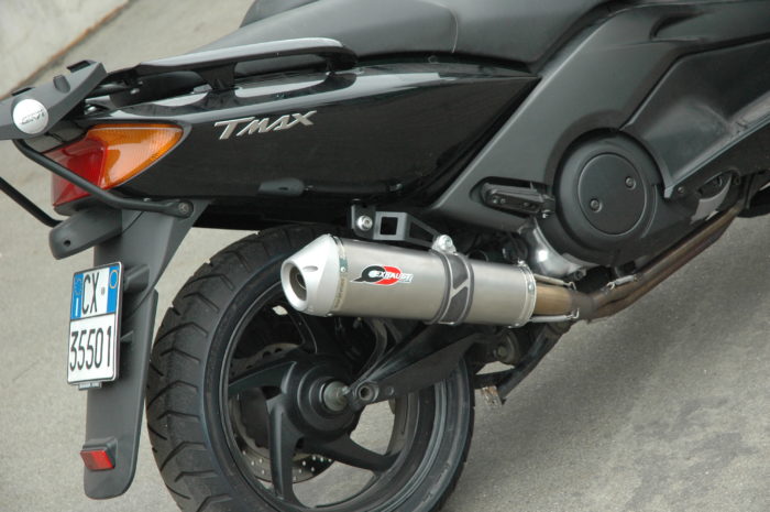 Yamaha T-MAX 500 2000-2007 - Impianto Completo 2 in 1, in Acciaio Inox - immagine 3
