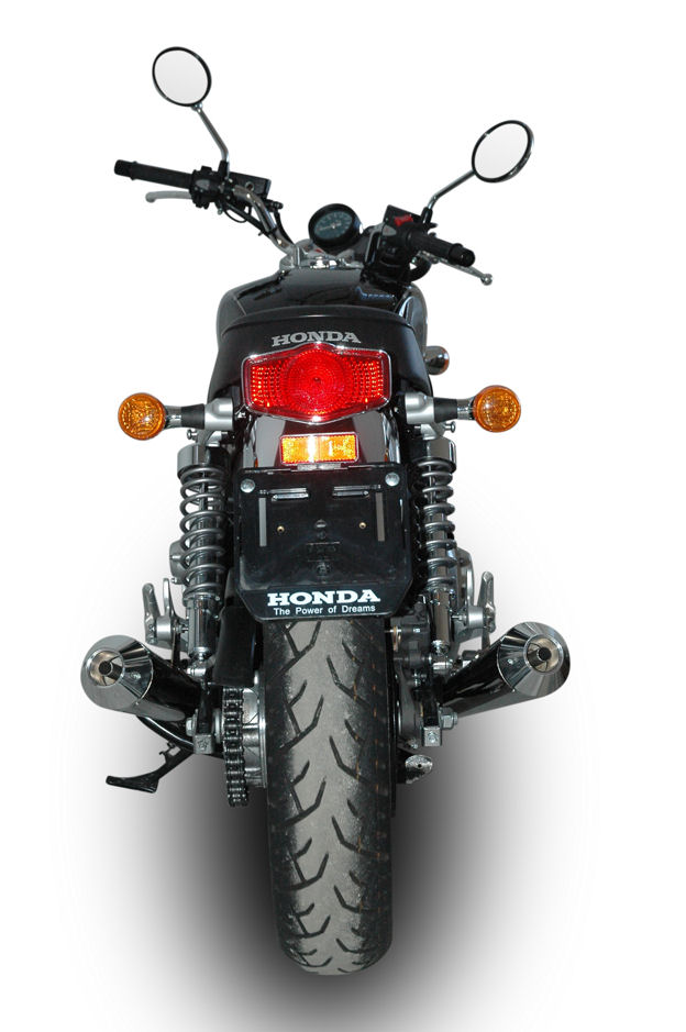 CB 1100 EX Twin chrome/dark muffler set - immagine 2