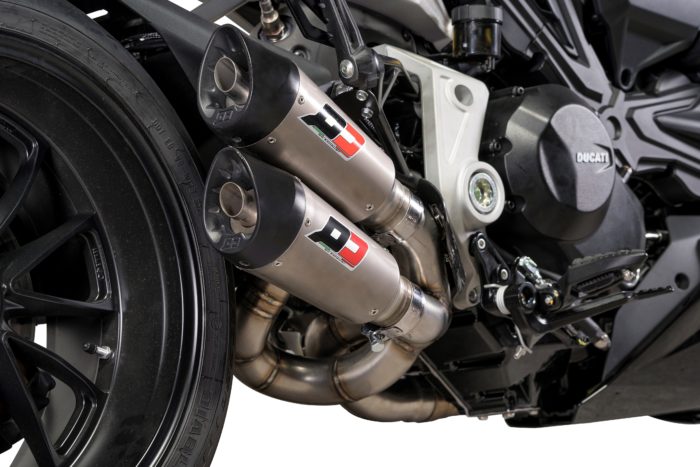 DUCATI DIAVEL 1260 IMPIANTO DI SCARICO SEMI-COMPLETO - immagine 2