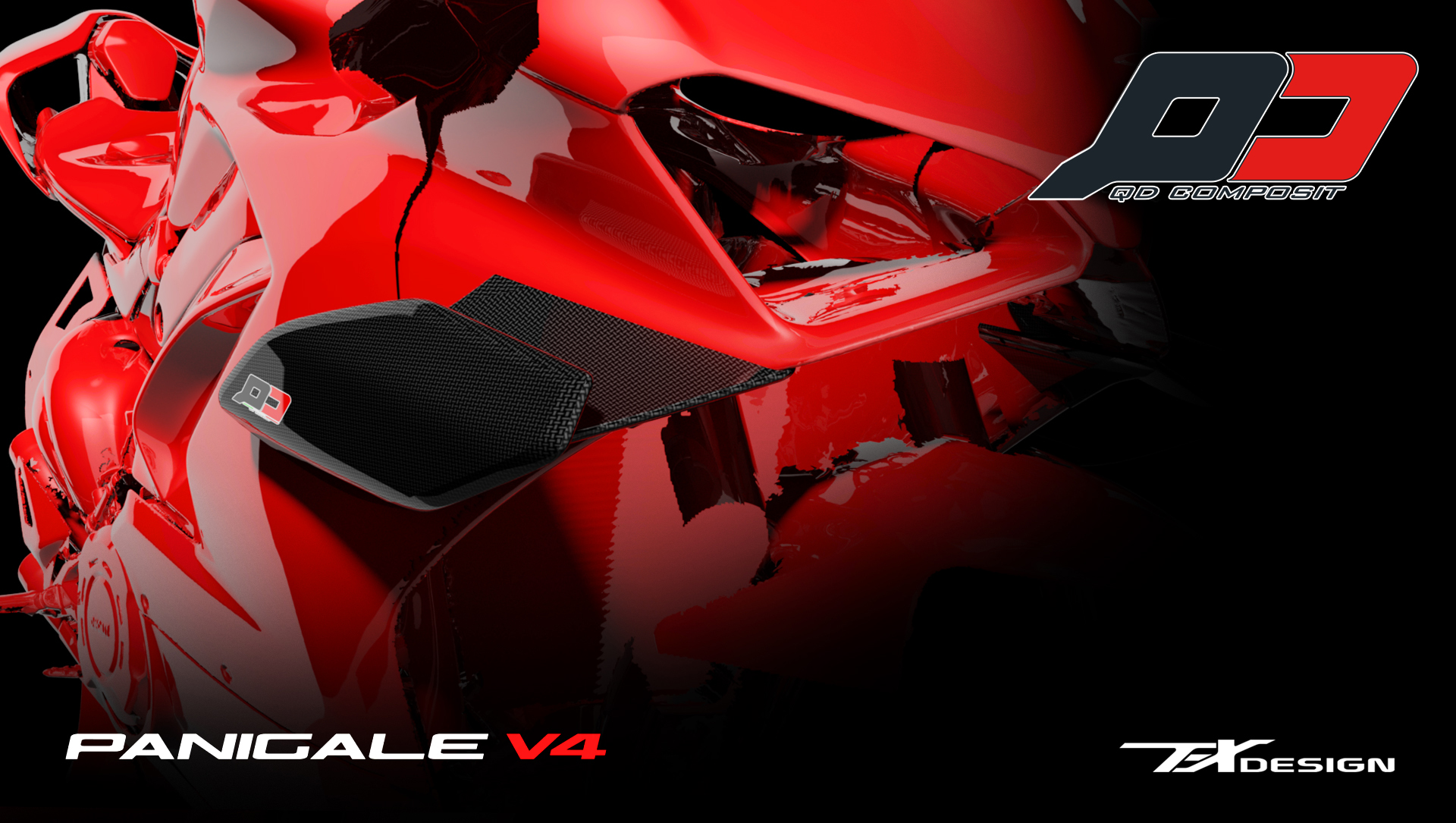 DUCATI Panigale V4 TIE-WINGS - Image 3