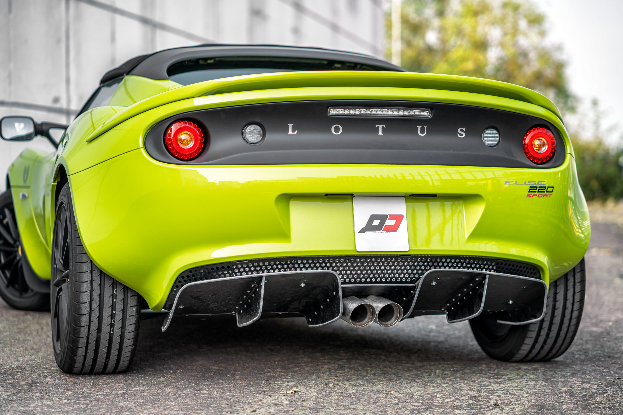 lotus elise qd exhaust 220 cup
