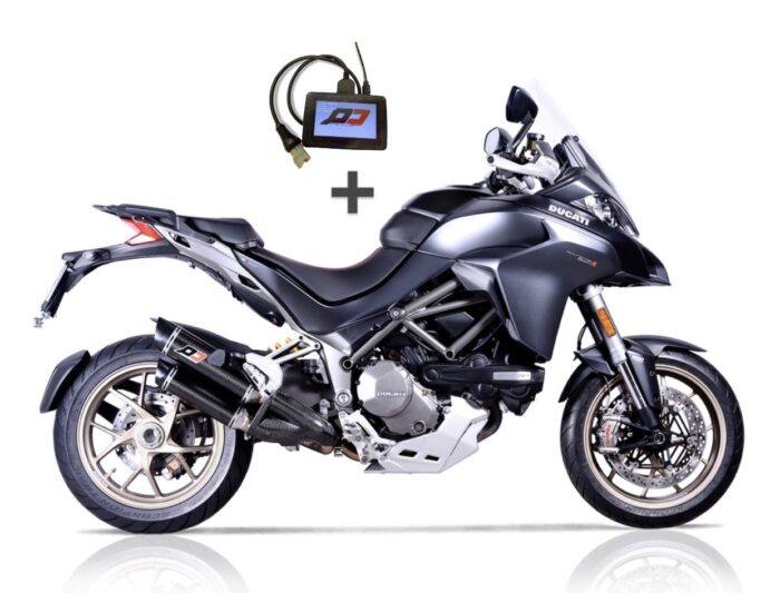 MULTISTRADA 1260 TWIN CARBON QD EXHAUST