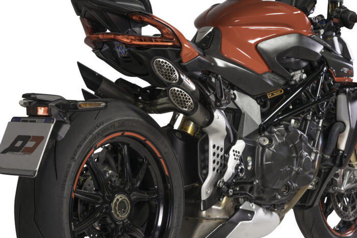 Mv Agusta Brutale 1000 RR/RS Power-Gun Titanio EURO 4 - EURO 5 - immagine 2